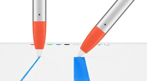 Logitech Crayon Orange, Blanc — vue 15