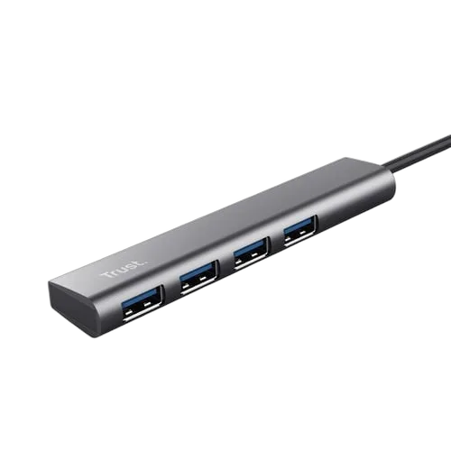 Trust HALYX - USB-C USB 3.2 - 4 ports USB-A — vue 2