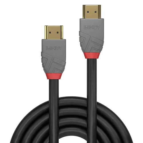 Lindy Câble HDMI 2.0 Line Highspeed + Ethernet mâle/mâle - 1m — vue 2