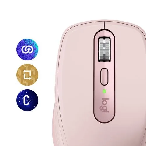 Logitech MX Anywhere 3S - Sans-Fil - Rose — vue 24