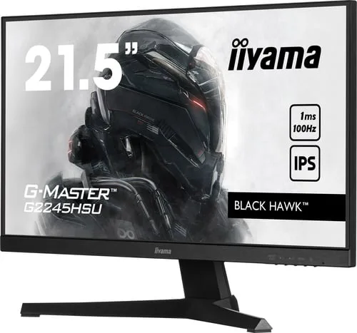 Iiyama G2245HSU-B2  - 21.5" FHD 100Hz 1ms IPS Adaptive Sync — vue 3