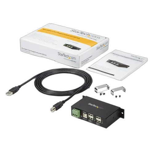 StarTech Mountable 4 Port Rugged USB Hub — vue 7