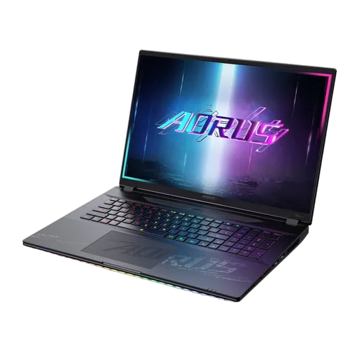 Gigabyte AORUS MASTER 18 BZHC6FRD45SP - 18" QHD+ 240Hz Mini-LED U9-275HX RTX 5090 64Go 2To W11P — vue 4