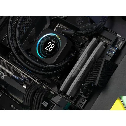 Corsair Vengeance, DDR5-5200, CL40, AMD EXPO - 64 GB Dual-Kit, Grau — vue 5