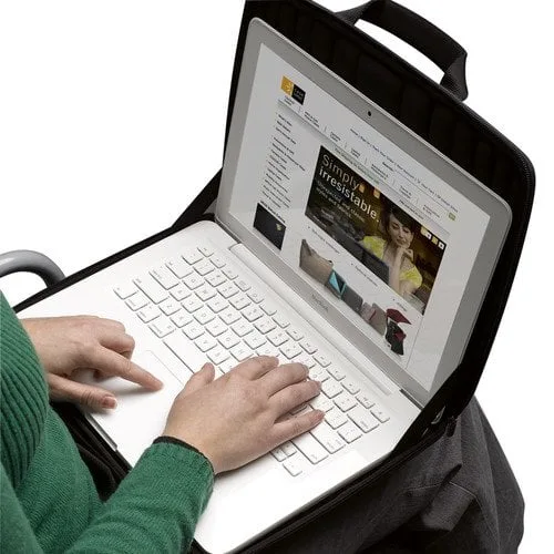 Case Logic EVA Nylon Shuttle 12.1" to 13.3" Black (QNS113K) — vue 8