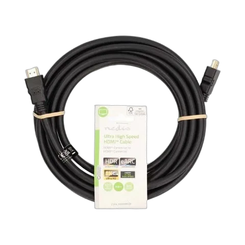 Nedis Câble HDMI HighSpeed mâle/mâle - 5m - Noir — vue 1
