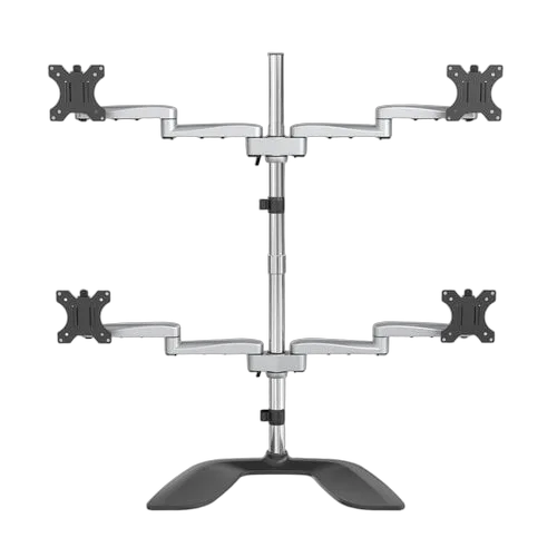 StarTech Supporto per Quattro Monitor Articolato — vue 1