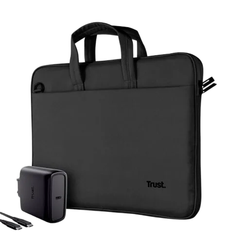 Trust Sacoche Bologna 16" + Chargeur 65W - Noir — vue 1