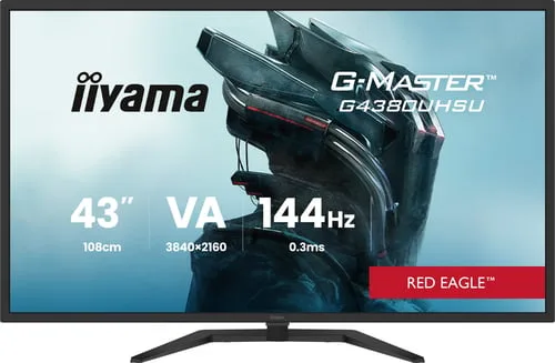 Iiyama G4380UHSU-B2 - 42.5" 4K 144Hz 0.3ms Adaptive Sync — vue 1
