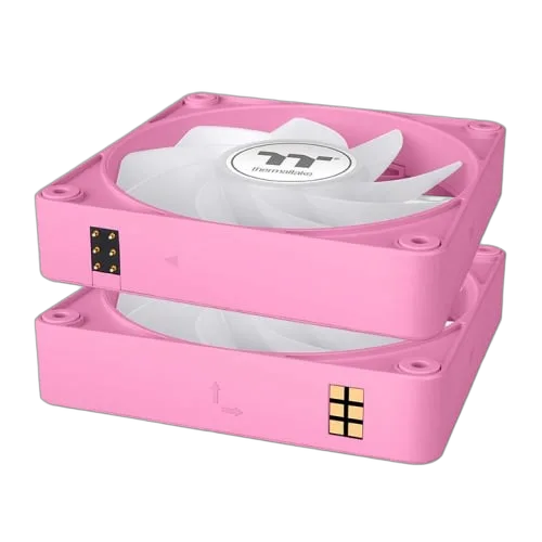 Thermaltake CT120 EX Reverse ARGB (Pack de 3x120mm) - Rose — vue 5