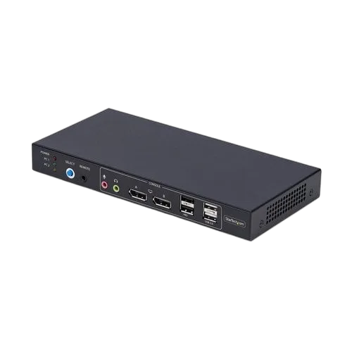 StarTech SWITCH KVM DISPLAYPORT 2 PORTS — vue 1