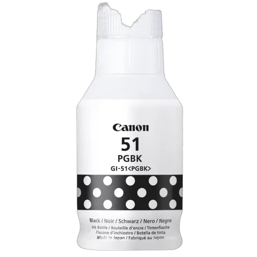 Canon Bouteille d'encre Noire - GI-51 PGBK — vue 2