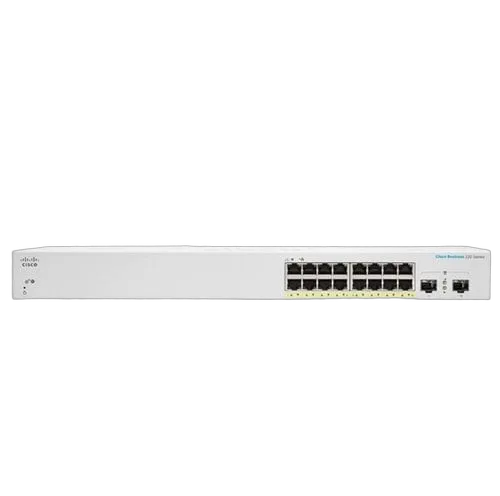 Cisco CBS220 SMART 16-PORT GE POE — vue 1