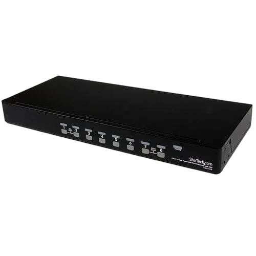 StarTech 8 Port 1U Rackmount USB PS/2 KVM Switch — vue 1