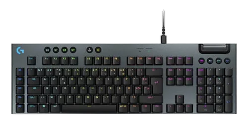 Logitech G915 X Tactile - Mécanique - Sans-Fil - RGB - Noir — vue 1