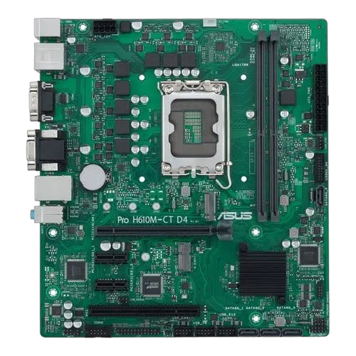 Asus PRO H610M-C D4-CSM//LGA1700 — vue 1