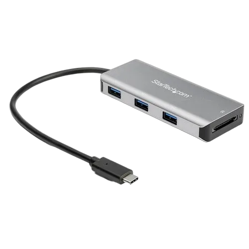 StarTech Hub USB-C a 3 porte e lettore schede SD — vue 1