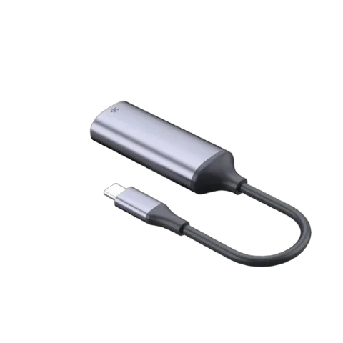 VALUE Convertisseur USB-C vers RJ45 - 0,13m - Gris — vue 3
