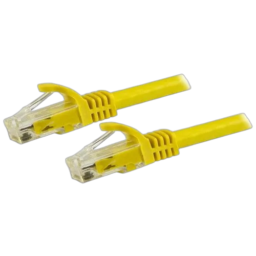 StarTech 15m Yellow Snagless Cat6 UTP Patch Cable — vue 1