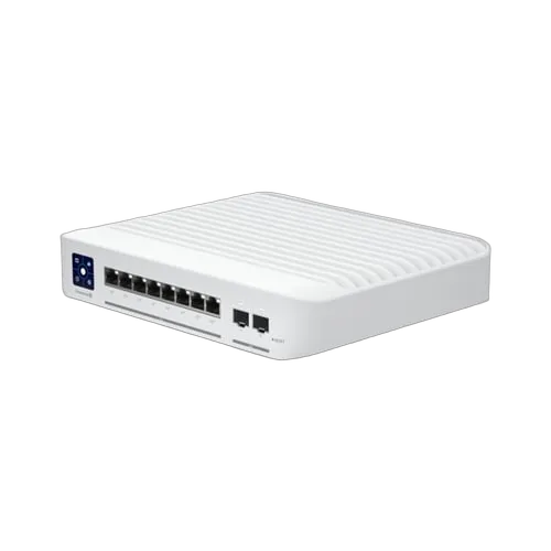 Ubiquiti UniFi Enterprise 8 PoE Manageable - 2.5Gb Ethernet — vue 3