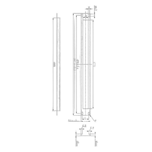 Kimex International Bandeau gestion de câbles en brosse pour rack 19" — vue 2