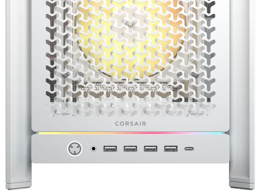 Corsair Frame 5000D RS ARGB Blanc - MT/Sans Alim/E-ATX — vue 6