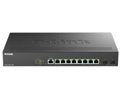 D-Link 10-PORT POE MULTI-GIGABIT SMART — vue 1