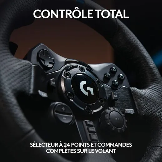 Logitech G923 Racing Wheel & Pedals PC et Playsation Edition — vue 5