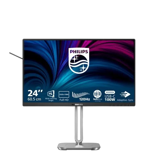 Philips 24" FHD 120Hz HAS Docking 2x2W — vue 3