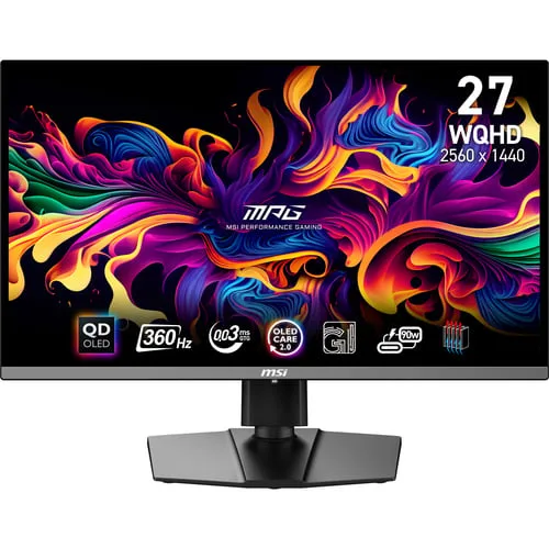 MSI MPG 271QRX QD-OLED - 26.5" QD-OLED QHD 360Hz 0.03ms USB-C — vue 1