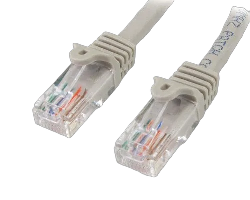 StarTech 5m Grey Snagless UTP Cat5e Patch Cable — vue 1