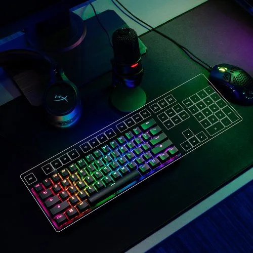 HP HyperX Alloy Origins HX Red Keyboard FR — vue 4