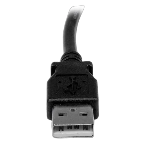 StarTech 3m USB 2.0 A to Left Angle B Cable M/M — vue 3