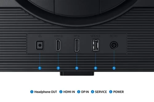 Samsung Odyssey G6 - 27" QHD 350Hz 1ms Fast-IPS Pivot Compatible G-Sync — vue 8