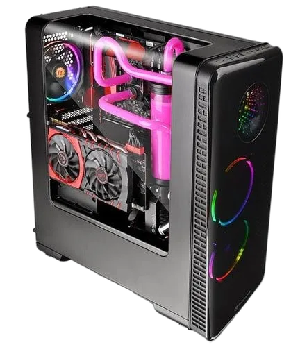 Thermaltake View 28 RGB Noir - MT/Sans Alim/ATX — vue 15