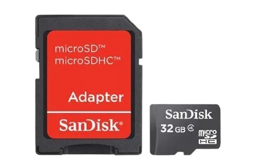 Sandisk 32GB microSDHC Class 4 Mem Card SD Adapt — vue 1