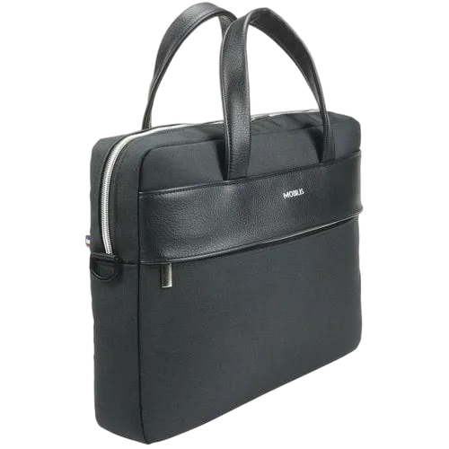 Mobilis Pure Briefcase 11-14'' - Silver Zip (056004) — vue 1