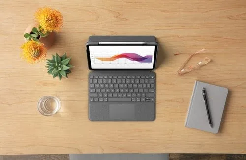 Logitech Folio Touch Gris — vue 10