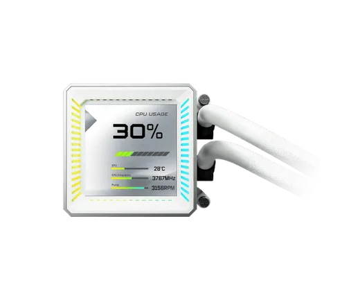 ASRock STEEL LEGEND 360 LCD - 360mm - Blanc, vue 6