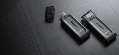 Kingston 64GB USB-C 3.2 Gen 1 DataTraveler 70 — vue 9