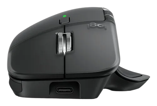 Logitech MX MASTER 4 GRAPHITE — vue 3