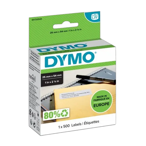 Dymo INTERNATIONAL RETURN LABELS — vue 1