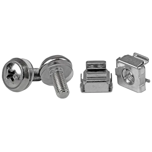 StarTech 50 Pkg M5 Mounting Screws and Cage Nuts — vue 1