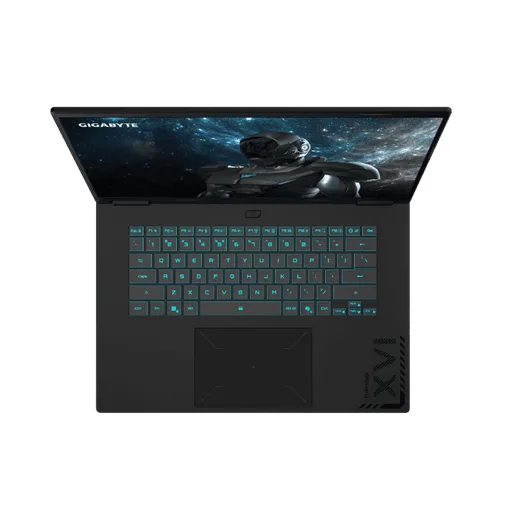 Gigabyte GAMING A16 PRO DXHG4FRCC4SH - 16" QHD+ 165Hz Core 7-240H RTX 5070Ti 32Go 1To W11 — vue 5