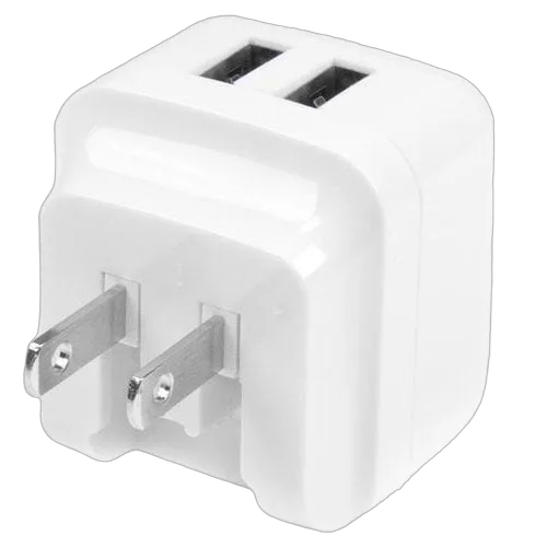 StarTech Dual Port USB Wall Charger 17W/3.4A — vue 3