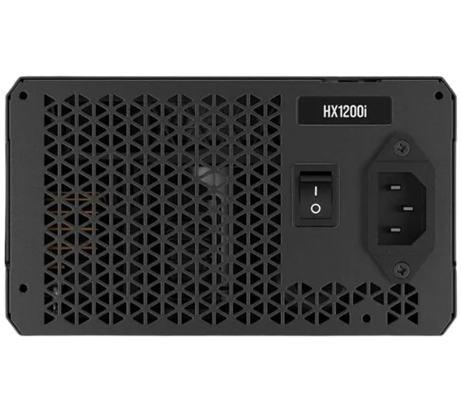 Corsair ATX 1200W - 80+ Platinum - HX1200i C14 Version Noir — vue 3