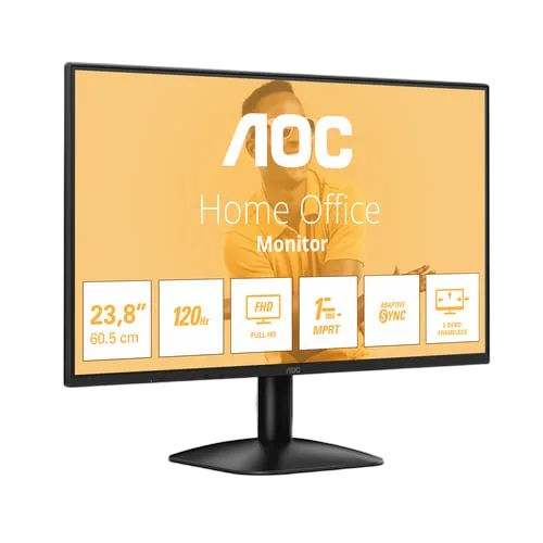 AOC 24B31H - 23.8" FHD 120Hz IPS 1ms Adaptive Sync — vue 2
