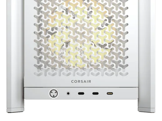 Corsair FRAME 4000D LCD RS ARGB Blanc - MT/Sans Alim/E-ATX — vue 5