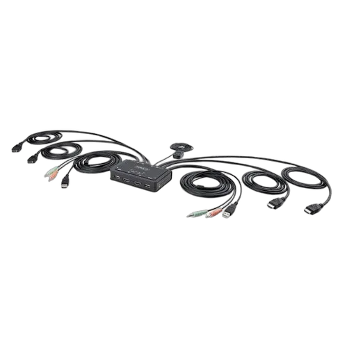 StarTech 2-PORT COMPACT 4K KVM SWITCH - — vue 1