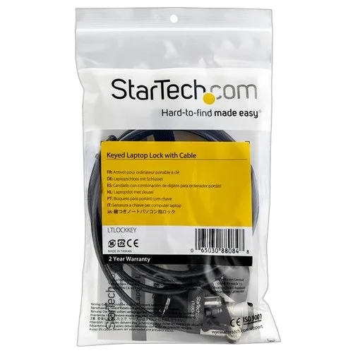 StarTech Cable Lock - Keyed - Push-to-Lock Button — vue 5